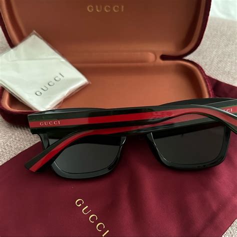 gucci sunglasses red green|gucci sunglasses red green stripe.